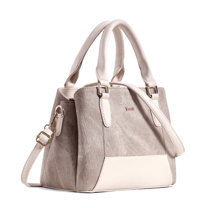 EXOTIC Three section Denim Design, Multipurpose handbag with Shoulder Strap