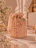 EXOTIC Zolara Pearl Embellished Potli Bag for Women - EXOTIC Zolara Pearl Embellished Potli Bag for Women
