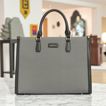 Exotic® Structured Executive Oversize Tote/Hand Bag