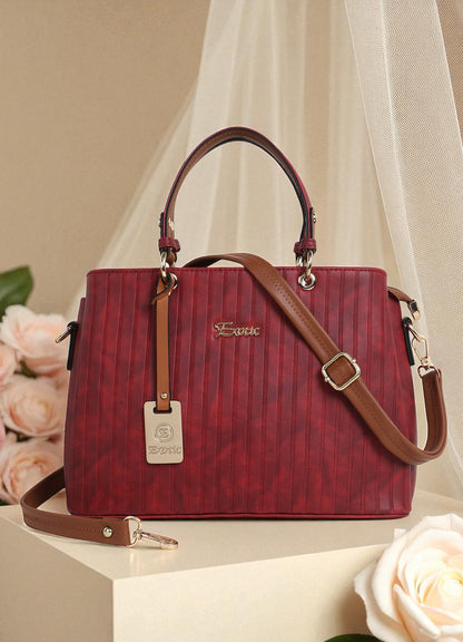 Exotic Women's Striped Line Handbag