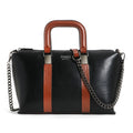 EXOTIC Solid Pattern Elegance Hand Bag