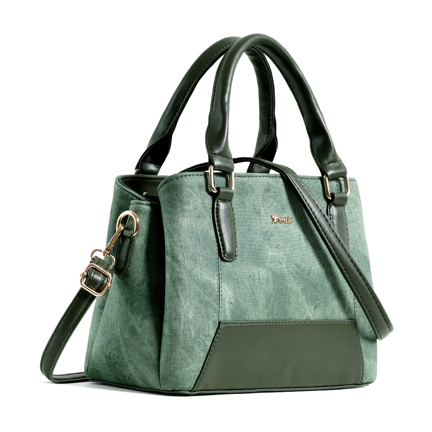 EXOTIC Three section Denim Design, Multipurpose handbag with Shoulder Strap