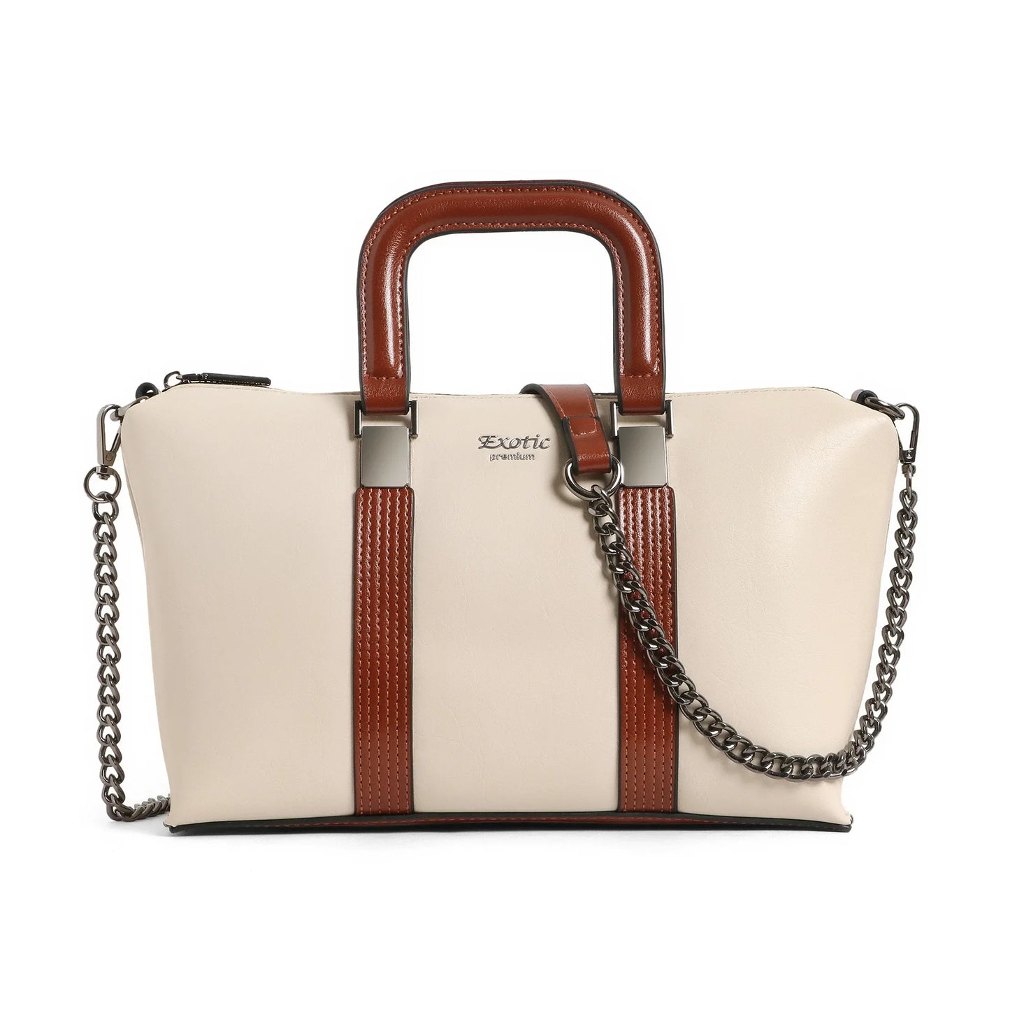 EXOTIC Solid Pattern Elegance Hand Bag - exoticstore