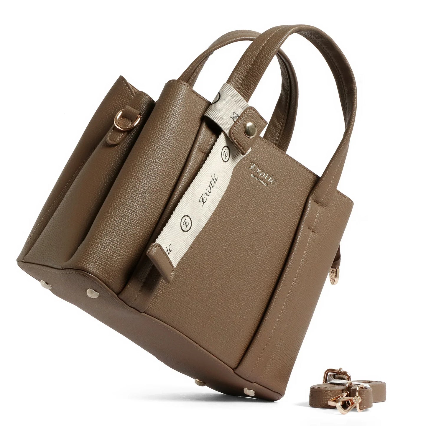 Exotic Structured Mini Tote - exoticstore