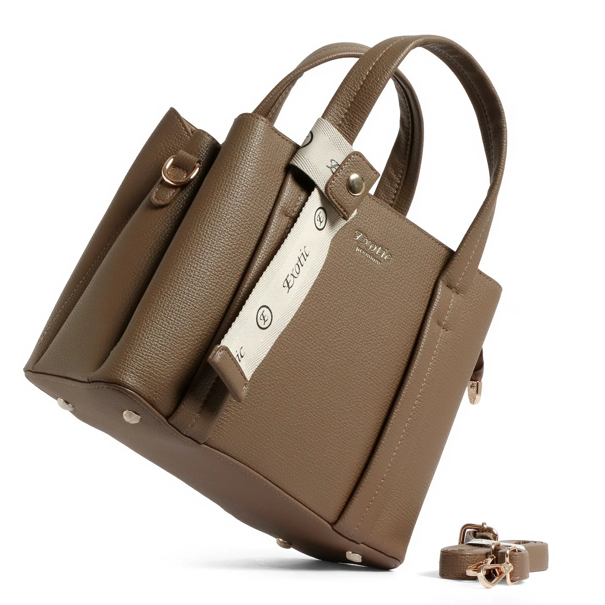 Exotic Structured Mini Tote - exoticstore