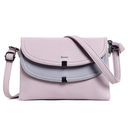 EXOTIC Women® Dual-Tone Dual-Flap I A Unique & Stylish Design Bag - exoticstore