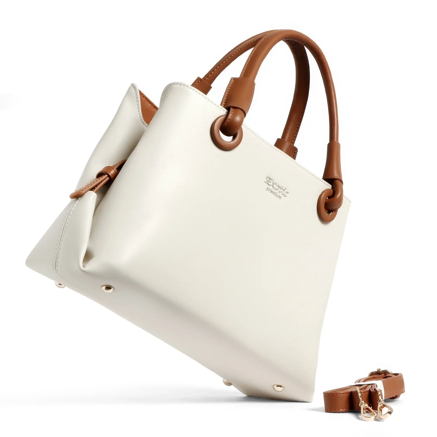 Exotic Premium Two-Tone Handbag - exoticstore