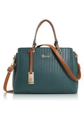 Exotic Women's Striped Line Handbag - Exotic Women's Striped Line Handbag