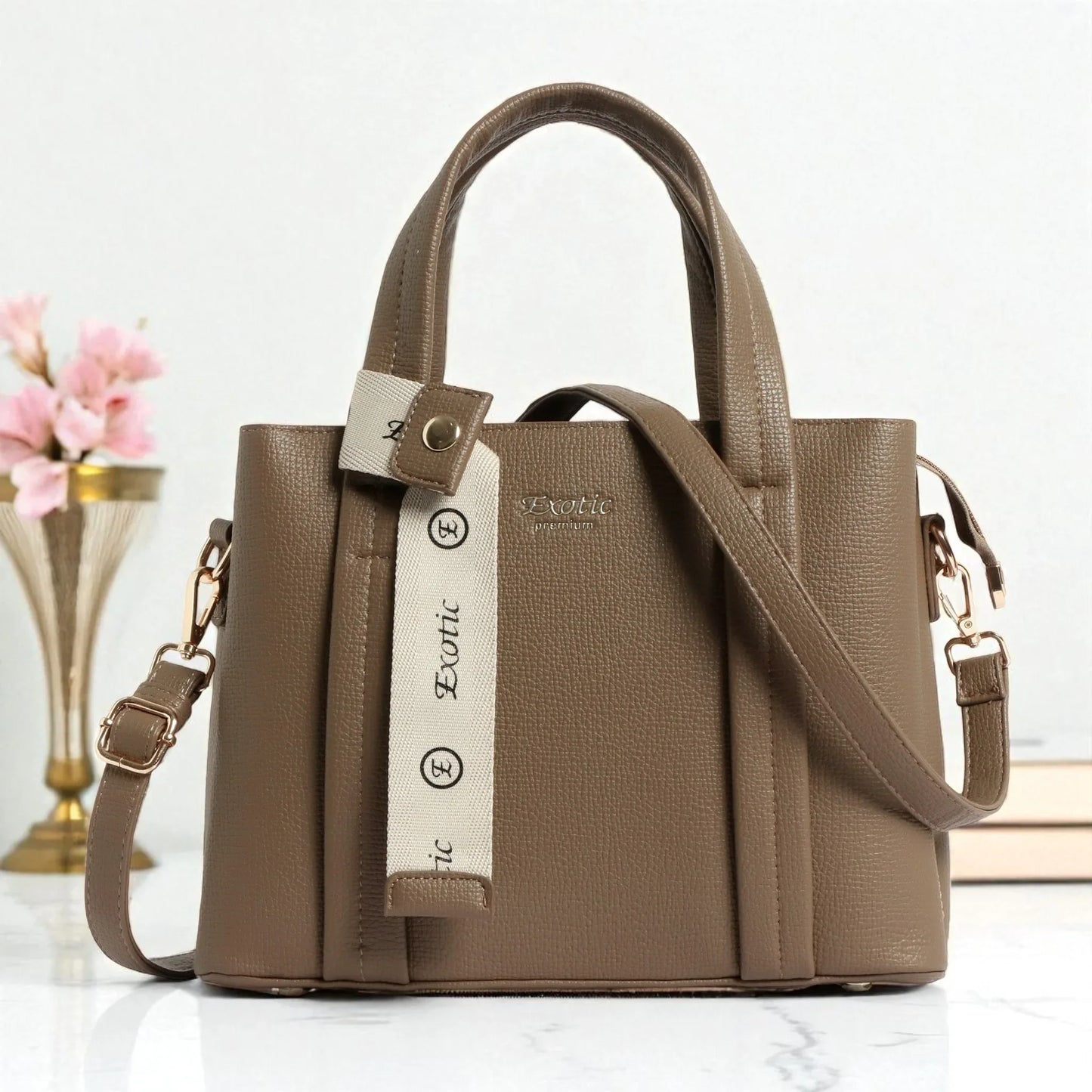 Exotic Structured Mini Tote - exoticstore
