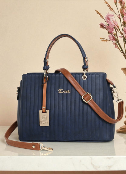 Exotic Women's Striped Line Handbag