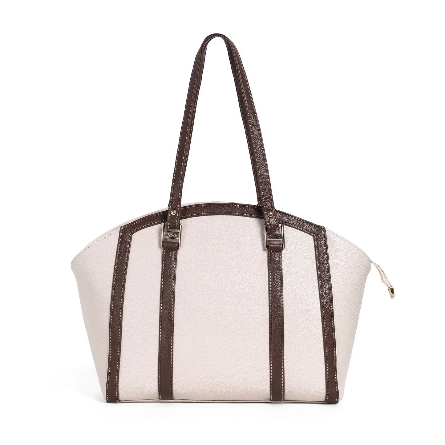 Elegant Dual-Tone Structured Tote Bag - exoticstore