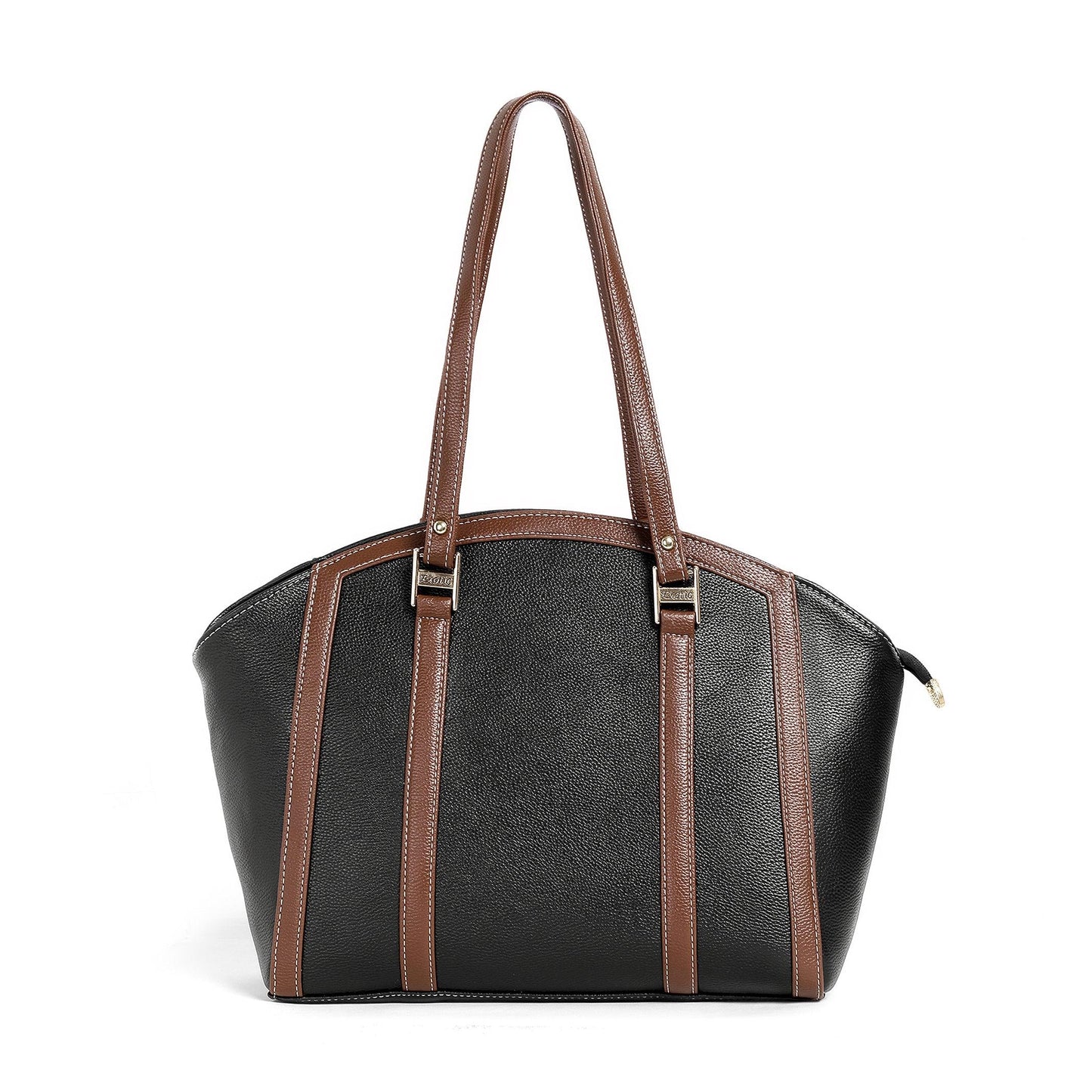Elegant Dual-Tone Structured Tote Bag - exoticstore