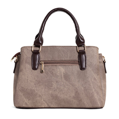 EXOTIC Three section Denim Design, Multipurpose handbag with Shoulder Strap