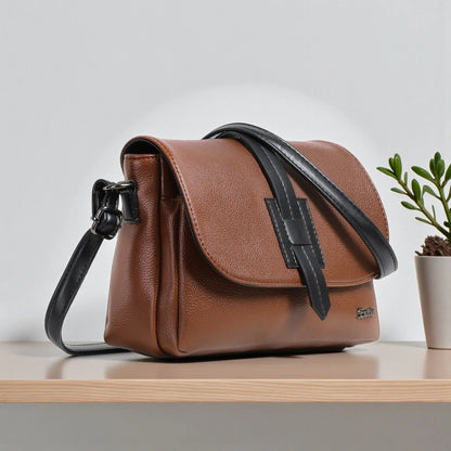 Exotic Two-Tone Crossbody Bag - exoticstore