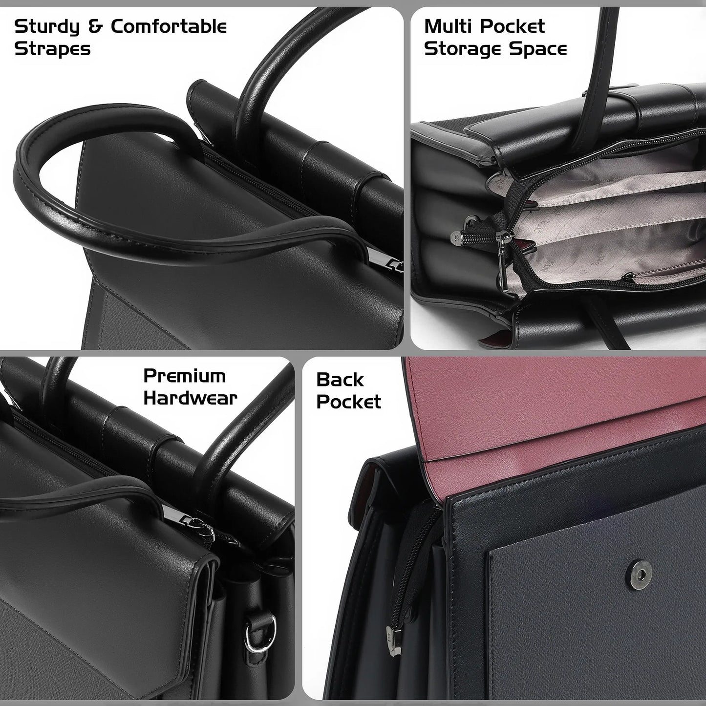 Exotic Stylish Turn-Lock Mini Handbag - exoticstore