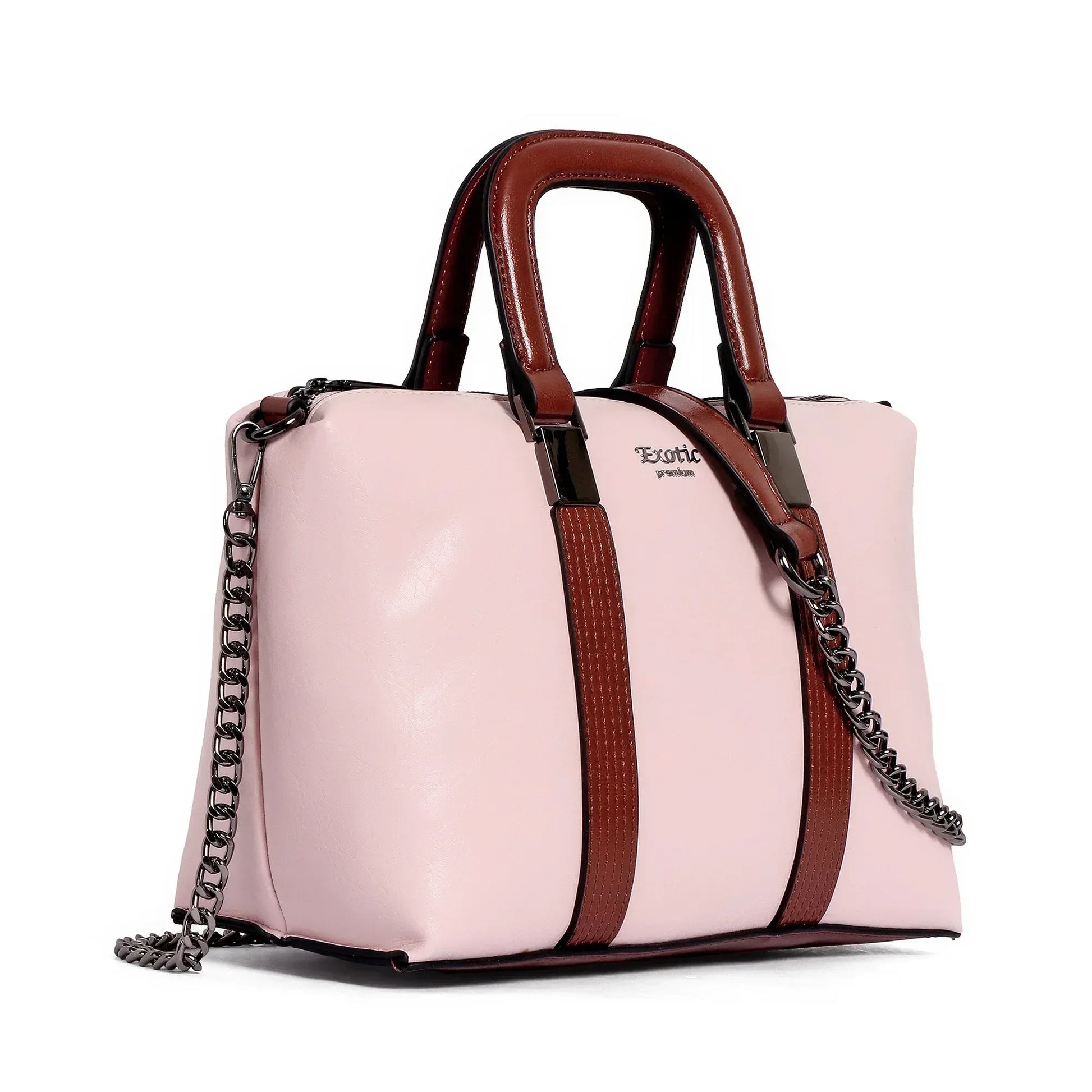 EXOTIC Solid Pattern Elegance Hand Bag - exoticstore