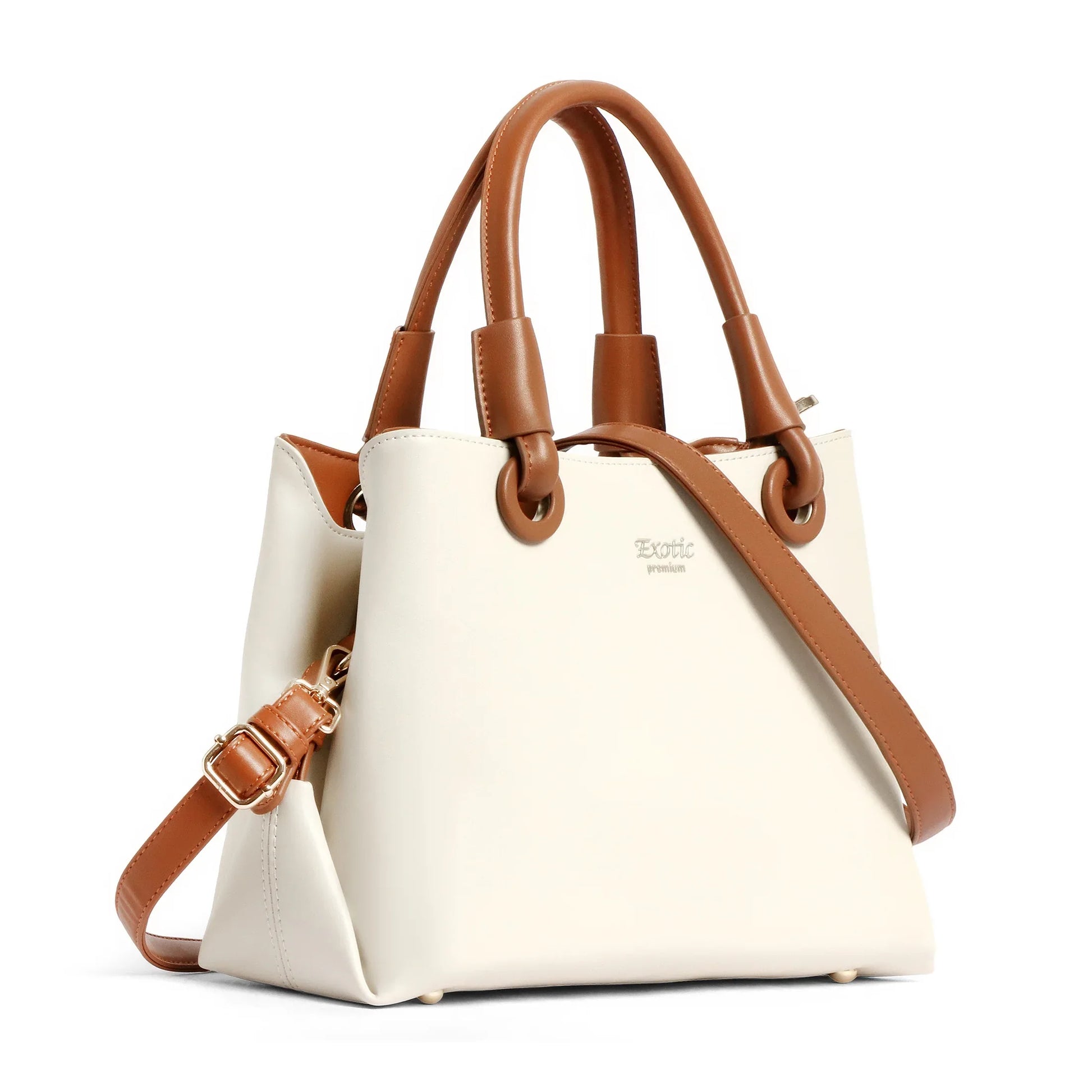 Exotic Premium Two-Tone Handbag - exoticstore