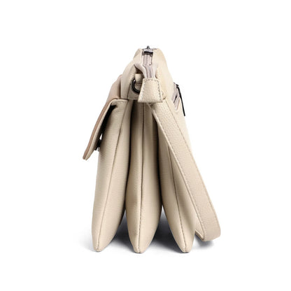 EXOTIC Premium® Dual-Tone Three-Layer Compartment Bag – Stylish & Functional Design - exoticstore