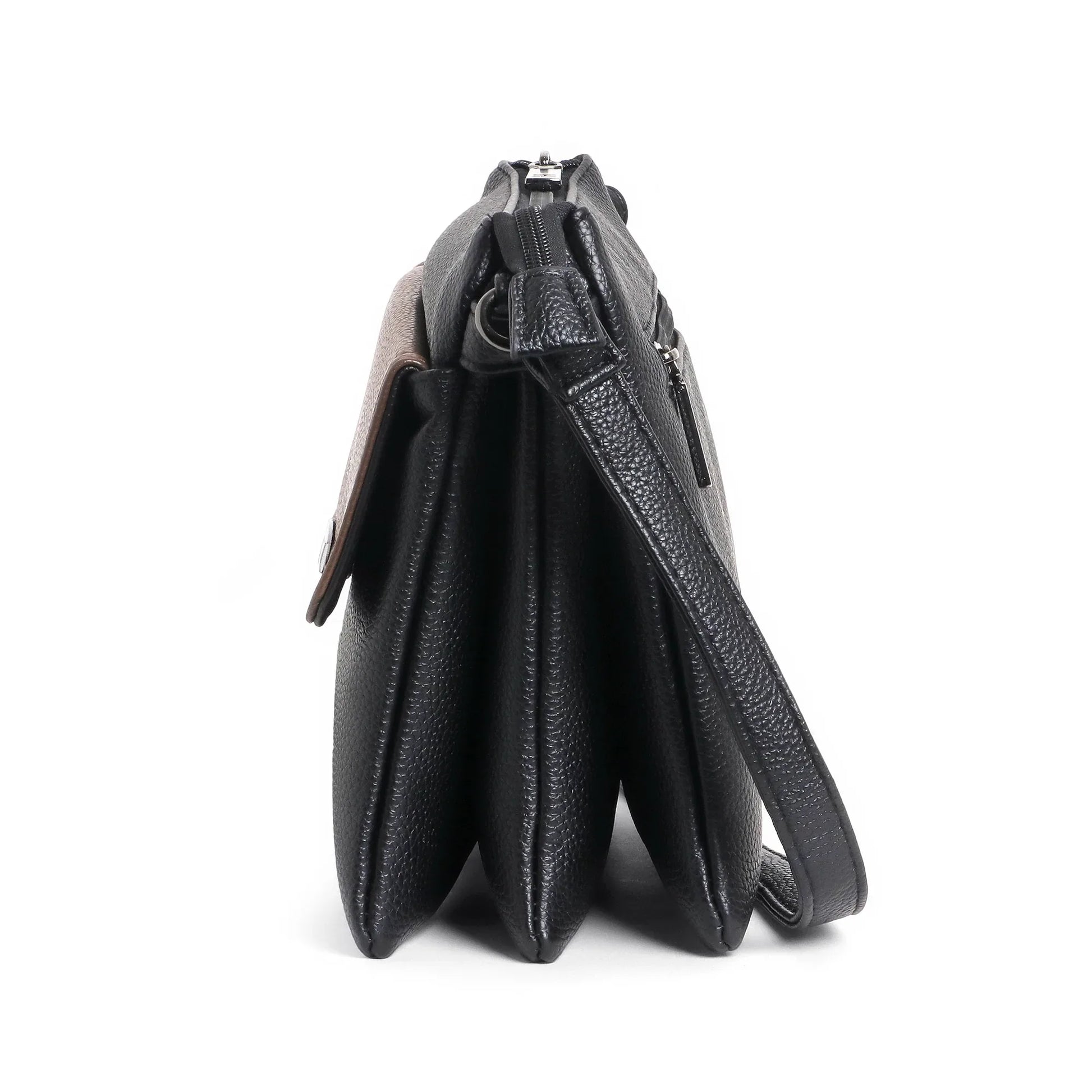 EXOTIC Premium® Dual-Tone Three-Layer Compartment Bag – Stylish & Functional Design - exoticstore