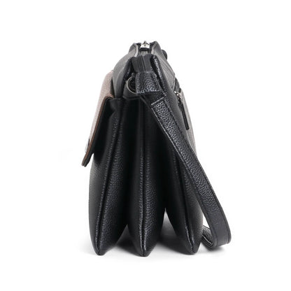 EXOTIC Premium® Dual-Tone Three-Layer Compartment Bag – Stylish & Functional Design - exoticstore