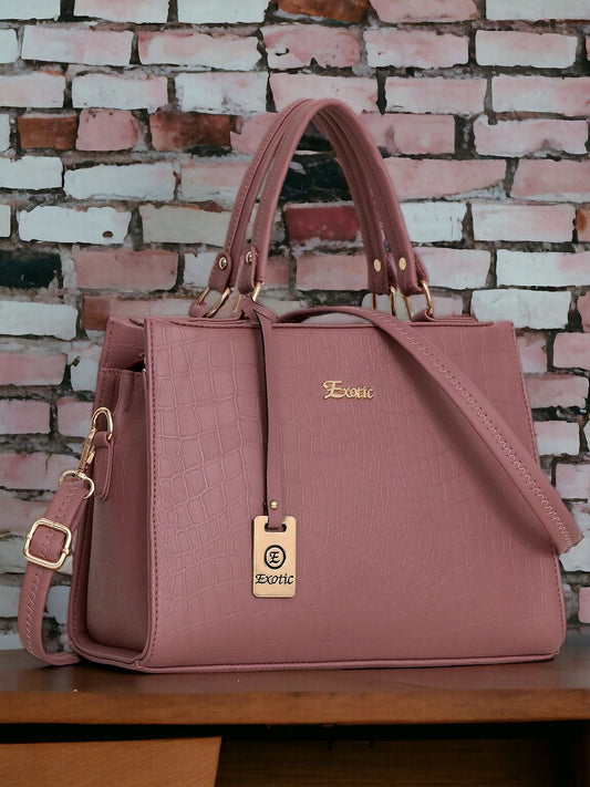 EXOTIC Studded hand bag for women