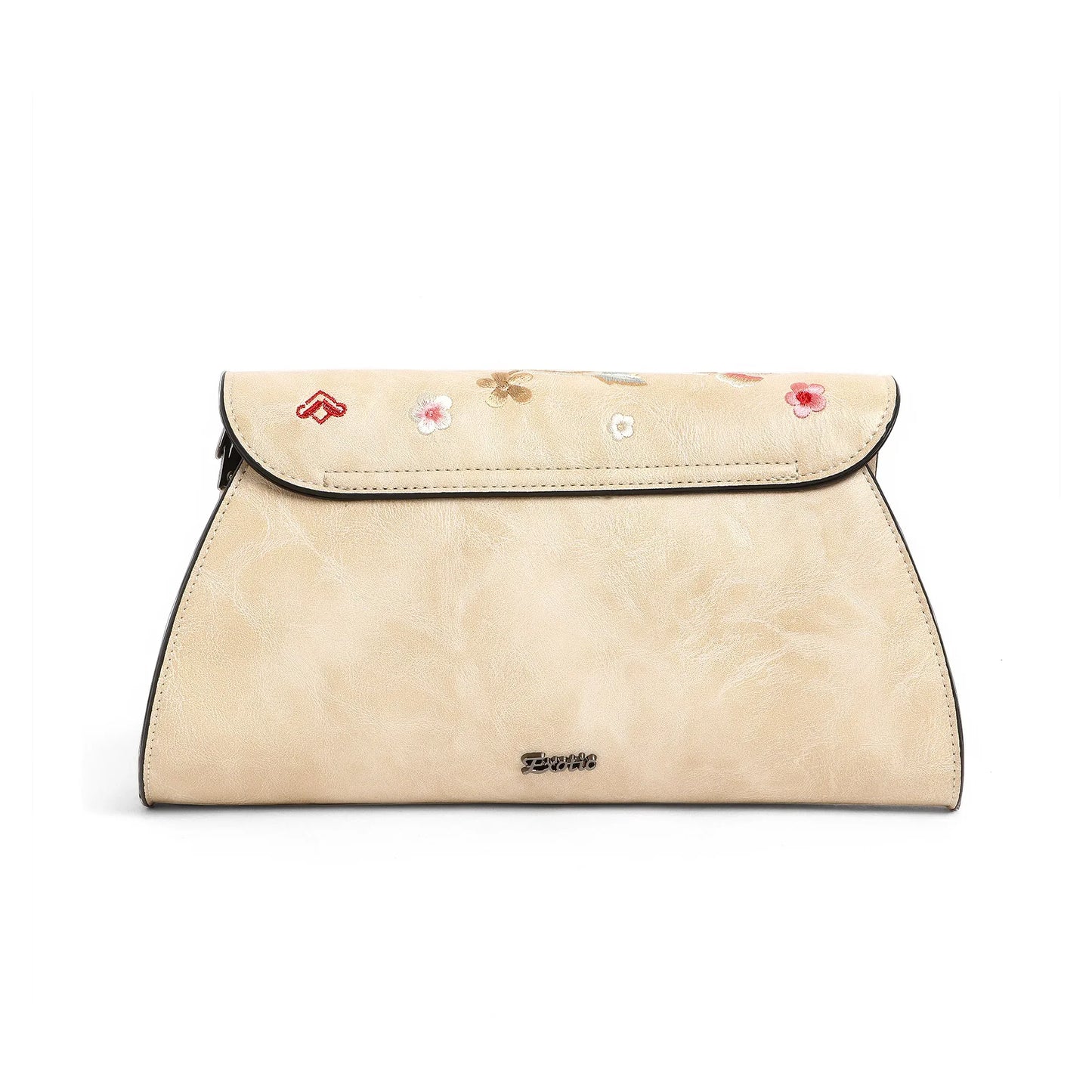 Exotic® Floral Fantasy Embroidered PU Sling Bag - exoticstore