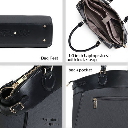 Exotic Women’s Premium Textured Handbag with Detachable Sling Strap | Office & Daily Use