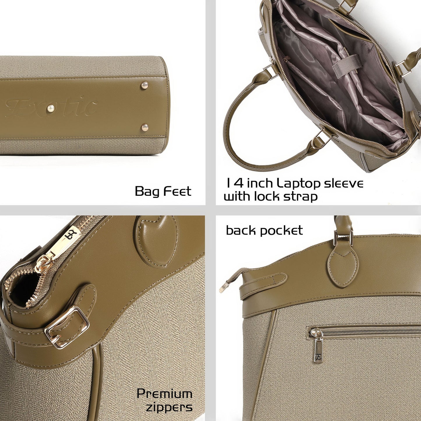 Exotic Women’s Premium Textured Handbag with Detachable Sling Strap | Office & Daily Use