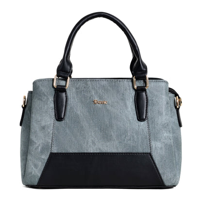 EXOTIC Three section Denim Design, Multipurpose handbag with Shoulder Strap