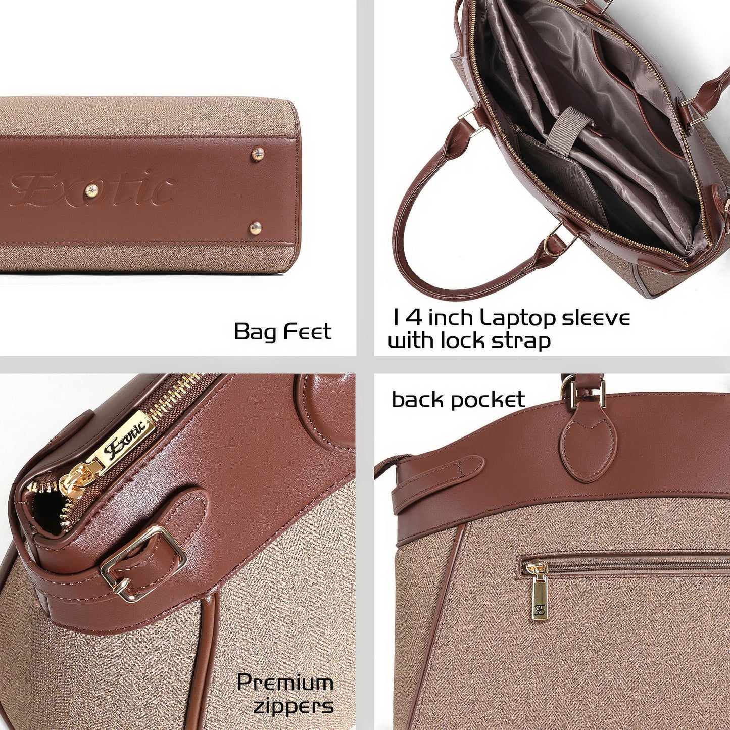 Exotic Women’s Premium Textured Handbag with Detachable Sling Strap | Office & Daily Use