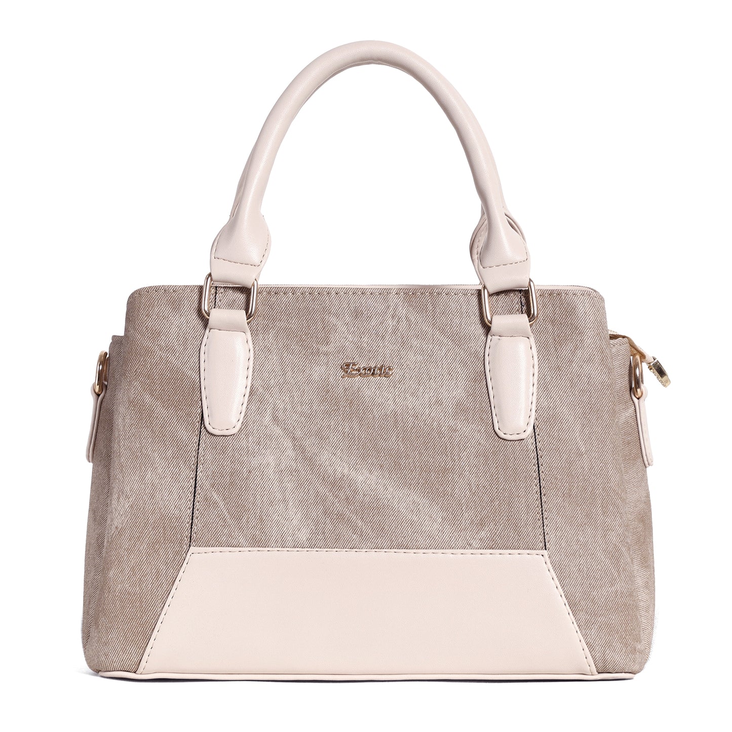 EXOTIC Three section Denim Design, Multipurpose handbag with Shoulder Strap