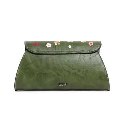 Exotic® Floral Fantasy Embroidered PU Sling Bag - exoticstore