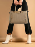 Exotic Alvara Tote Bag for Women (Khaki)