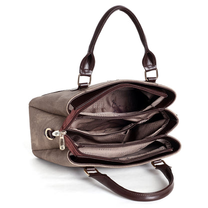 EXOTIC Three section Denim Design, Multipurpose handbag with Shoulder Strap