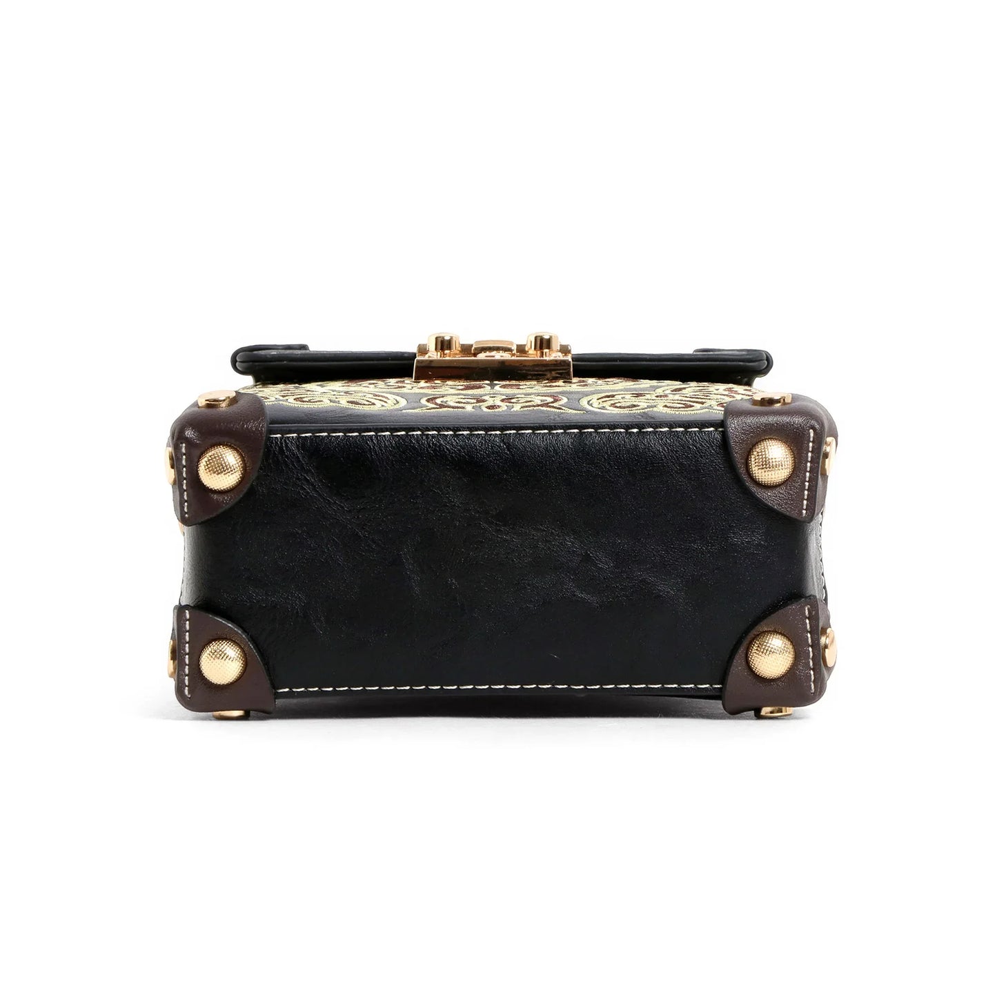 EXOTIC® Grace Luxe Mini Crossbody Bag | Elegant Women’s Handbag with Gold Handle - exoticstore
