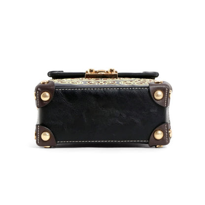 EXOTIC® Grace Luxe Mini Crossbody Bag | Elegant Women’s Handbag with Gold Handle - exoticstore