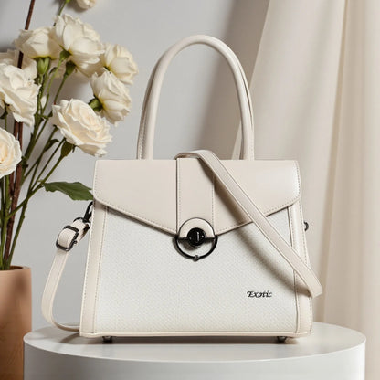 Exotic Stylish Turn-Lock Mini Handbag - exoticstore
