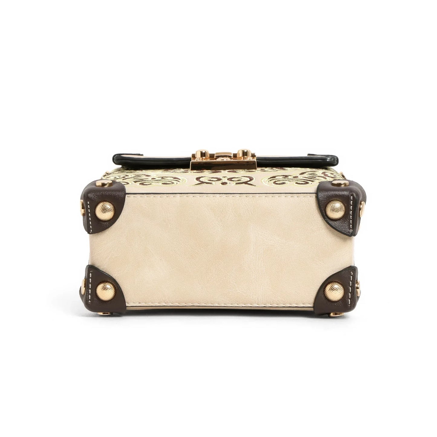 EXOTIC® Grace Luxe Mini Crossbody Bag | Elegant Women’s Handbag with Gold Handle - exoticstore