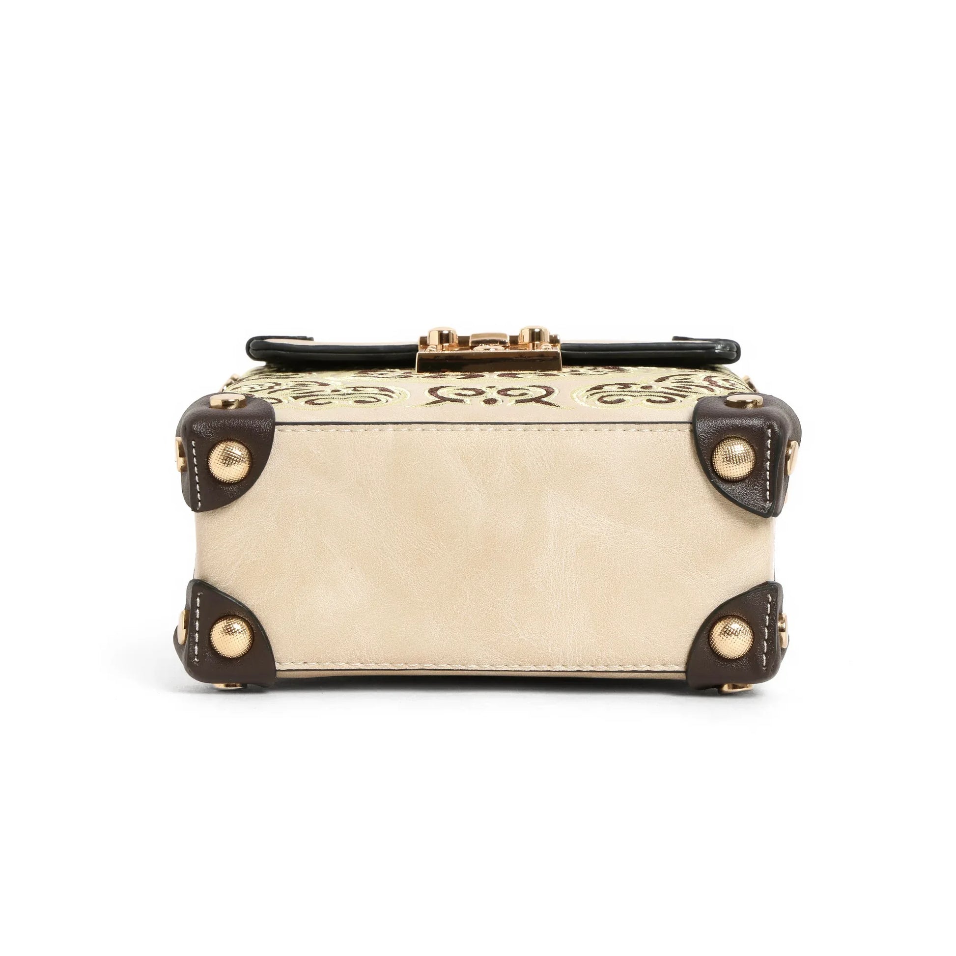 EXOTIC® Grace Luxe Mini Crossbody Bag | Elegant Women’s Handbag with Gold Handle - exoticstore