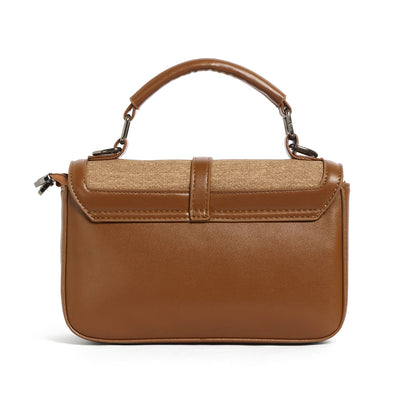 Exotic Denim Textured Cross Body & Handheld Bag