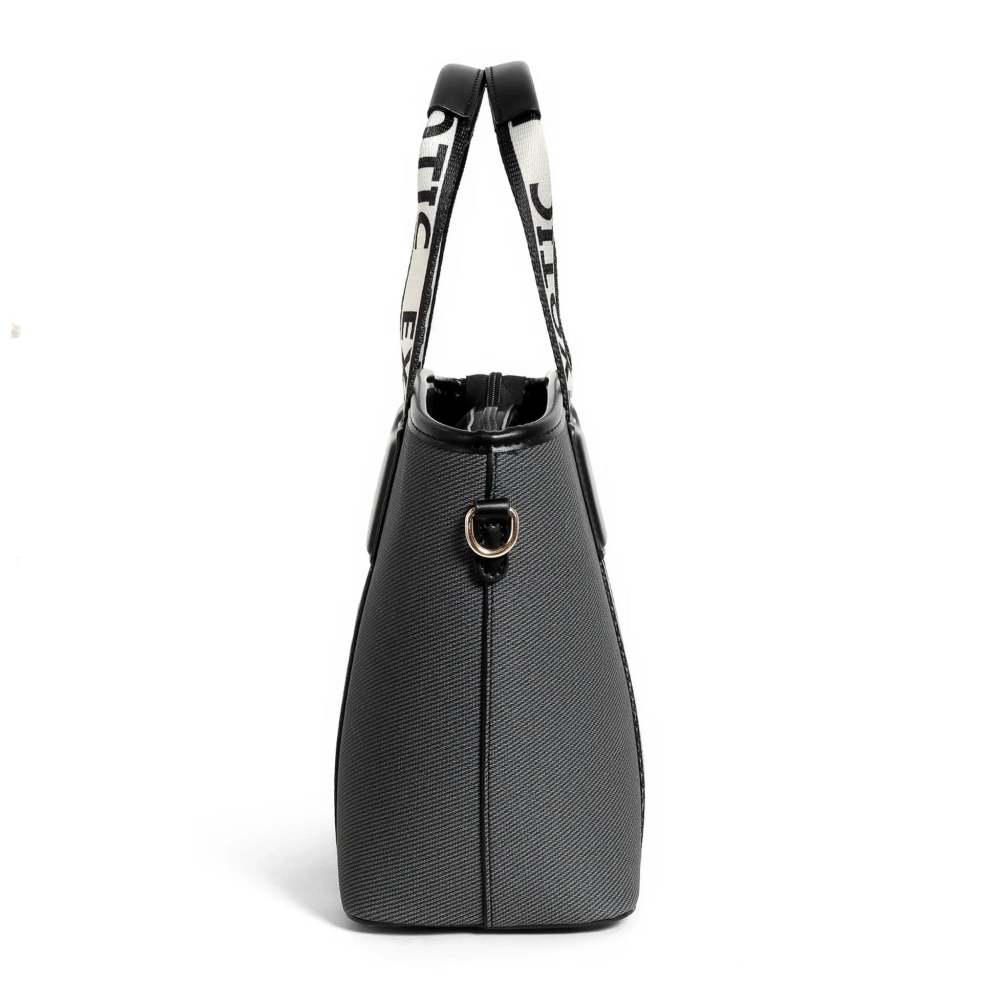 Exotic Premium Logo-Strap Women’s Tote Handbag - exoticstore
