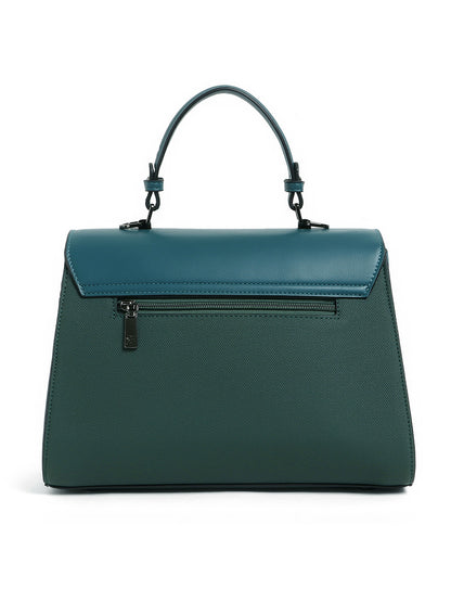 Exotic Dualtone Textured Handbag