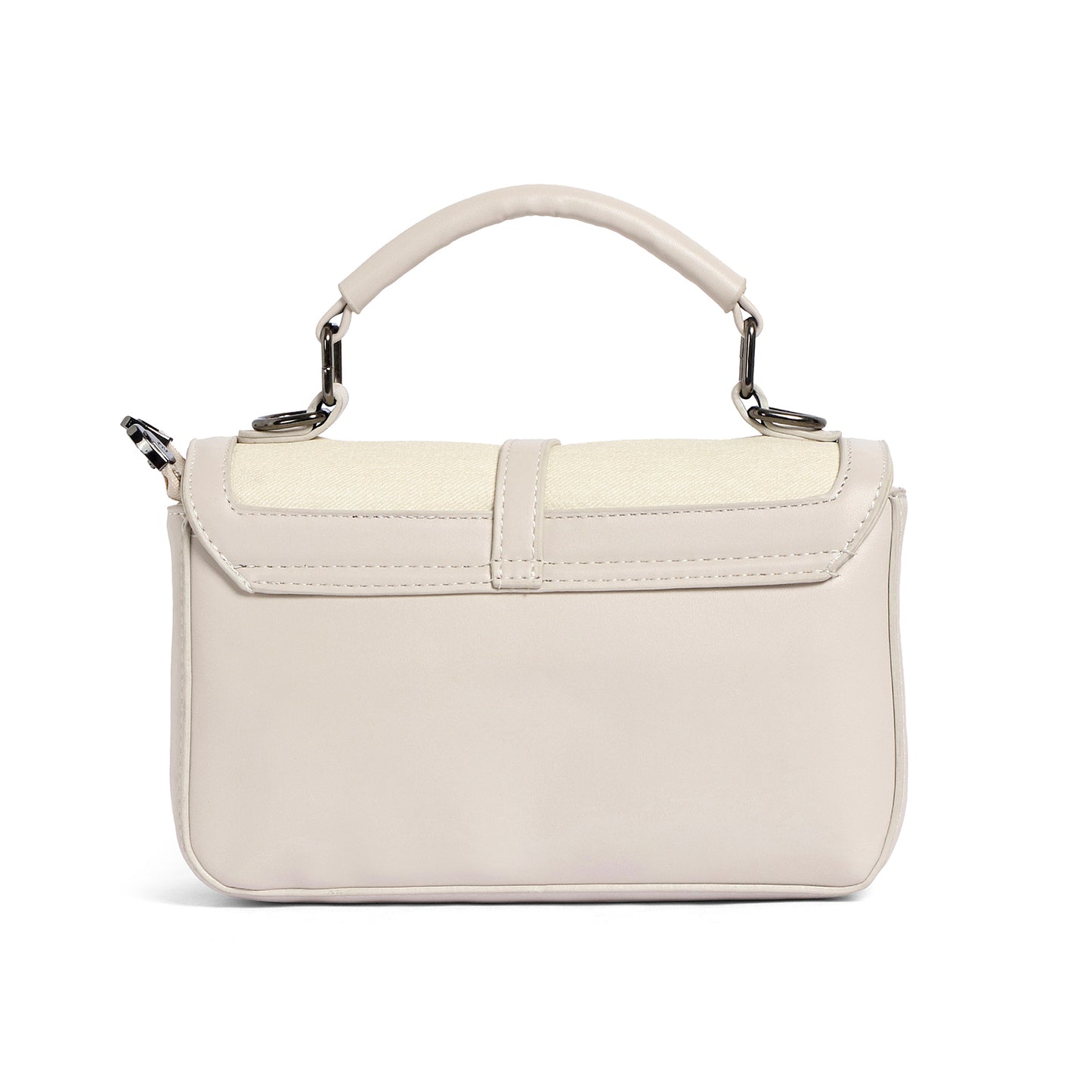 Exotic Denim Textured Cross Body & Handheld Bag