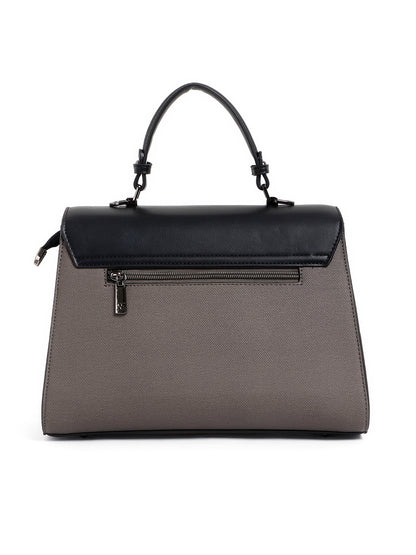 Exotic Dualtone Textured Handbag