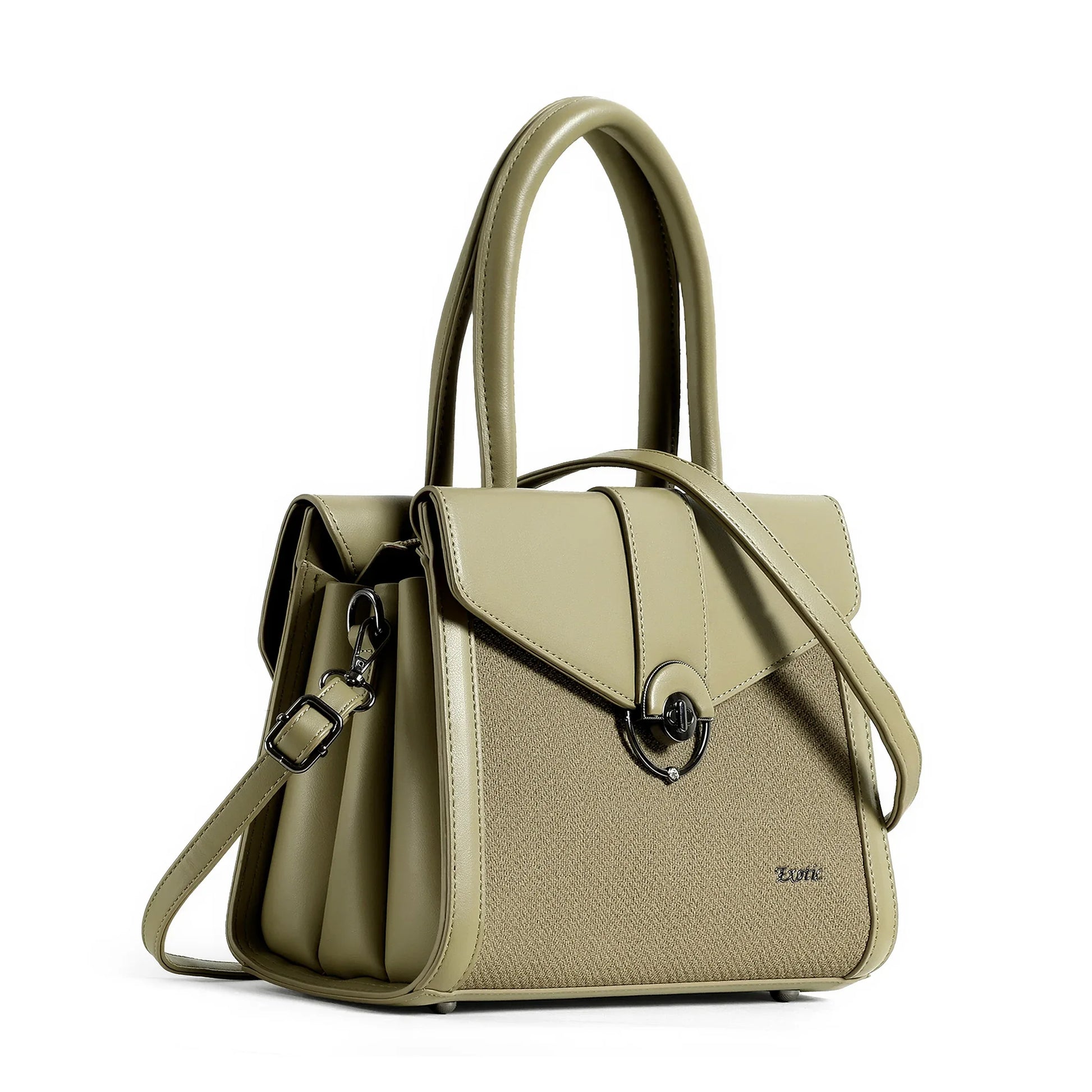 Exotic Stylish Turn-Lock Mini Handbag - exoticstore