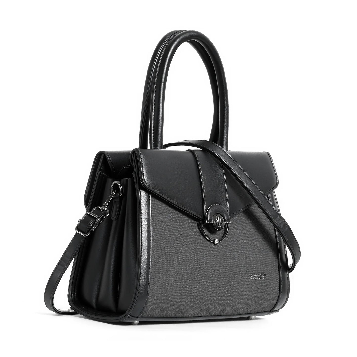 Exotic Stylish Turn-Lock Mini Handbag - exoticstore