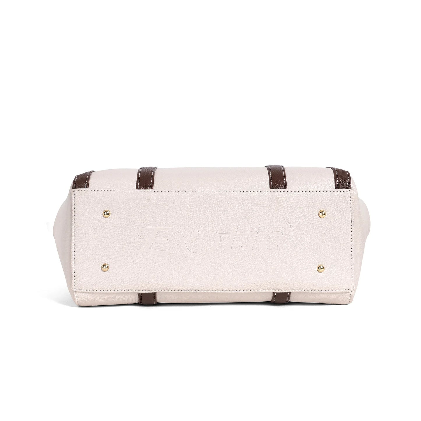 Elegant Dual-Tone Structured Tote Bag - exoticstore