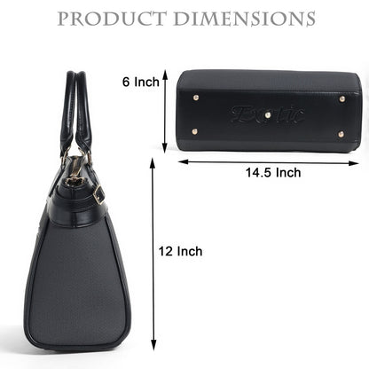 Exotic Women’s Premium Textured Handbag with Detachable Sling Strap | Office & Daily Use