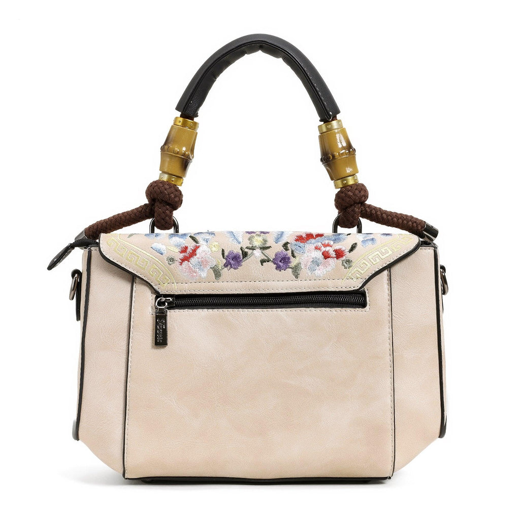 Exotic® Women's Satchel Vintage Retro Embroidery Sling Bag - exoticstore