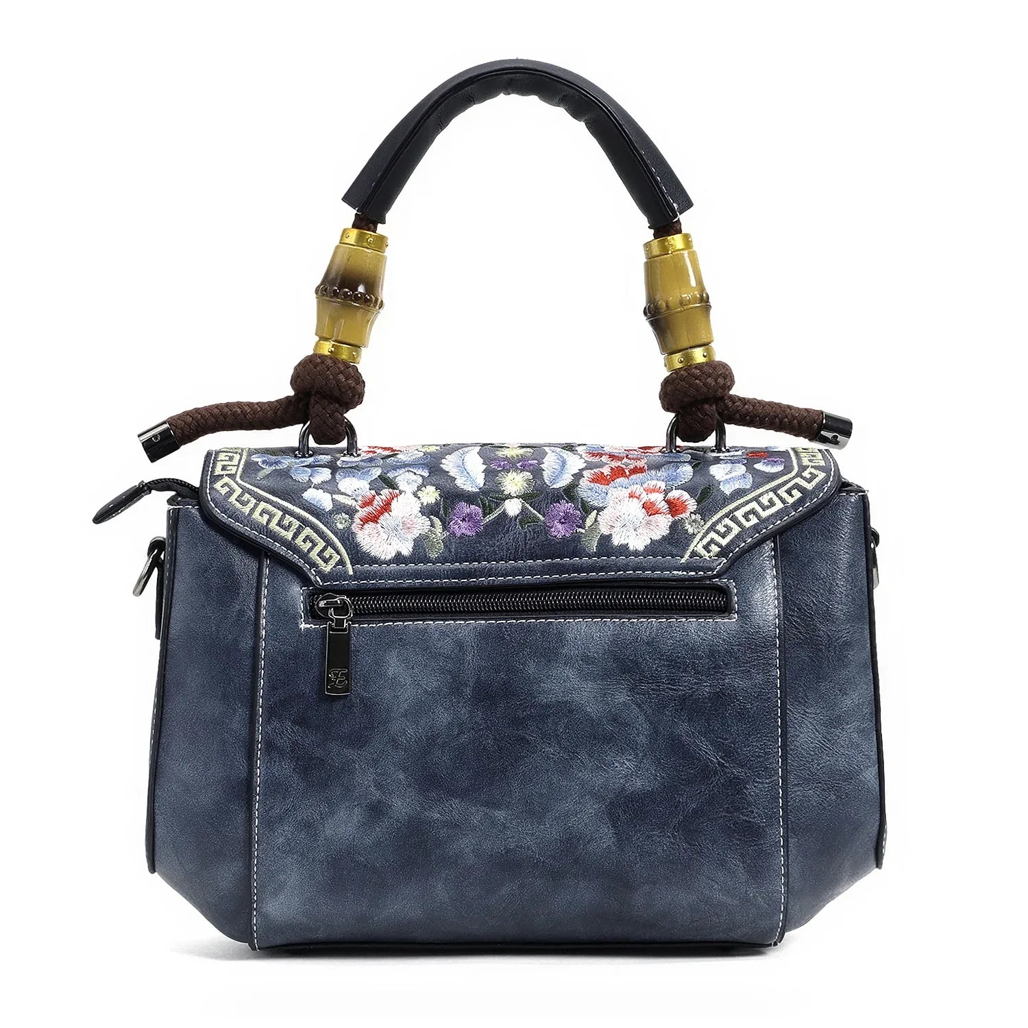 Exotic® Women's Satchel Vintage Retro Embroidery Sling Bag - exoticstore